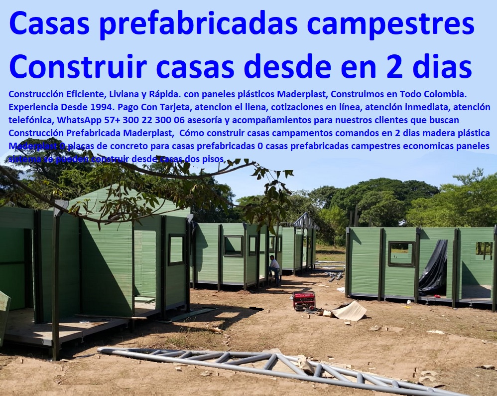 Cómo construir casas campamentos comandos en 2 dias madera plástica Maderplast 0 placas de concreto para casas prefabricadas 0 casas prefabricadas campestres economicas paneles sistema se pueden construir desde casas dos pisos 0 Cómo construir casas campamentos comandos en 2 dias madera plástica Maderplast 0 placas de concreto para casas prefabricadas 0 casas prefabricadas campestres economicas paneles sistema se pueden construir desde casas dos pisos 0